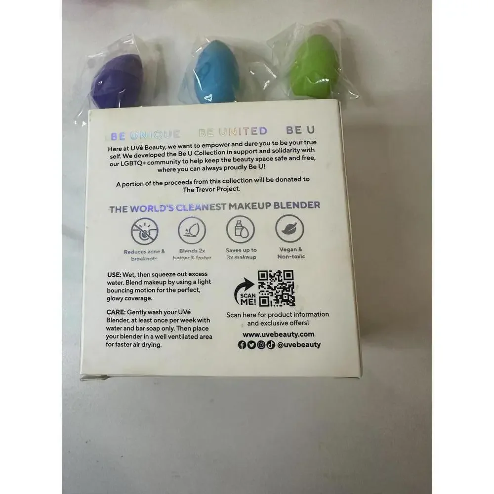 UVE Beauty Free To Be U Limited Collection makeup blenders